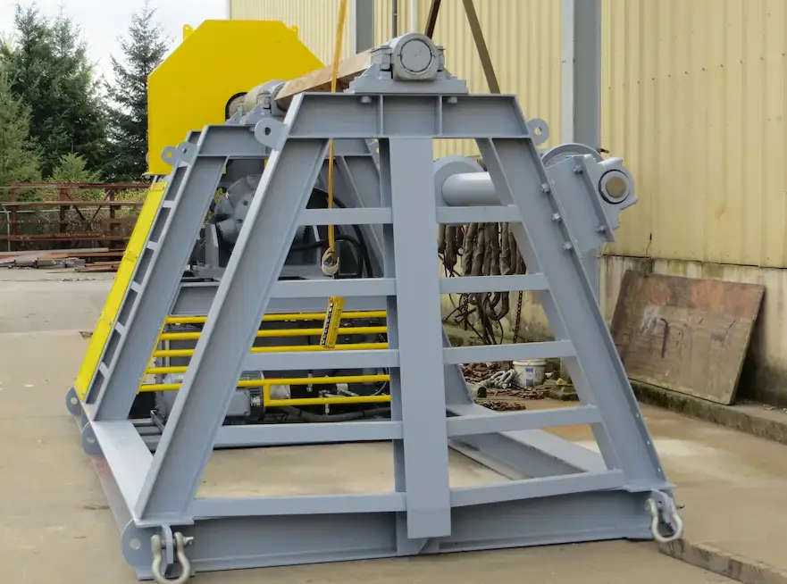 Engineered and Fabricated Conveyor Belt Winder