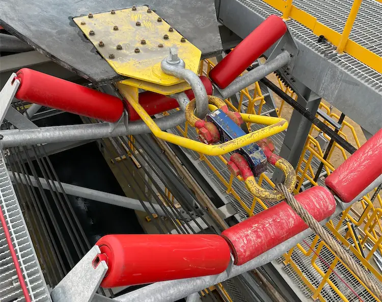 Engineered Pull Plate for Large Belting Installation
